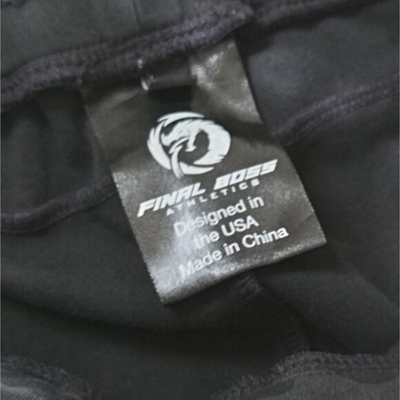 Final Boss Athletics Men's Camo Tech Joggers Large Gymcore Fitness Athleisure - Picture 5 of 6